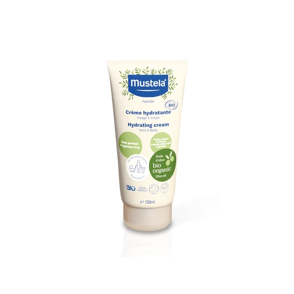 Mustela Bio Creme Hidratante Cetificado Bio sem Perfume 150ml